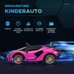 Licencijuotas vaikų elektromobilis Lamborghini su nuotoliniu valdymu