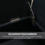 Aksiominis suolas-daiktadėžė su porankiais