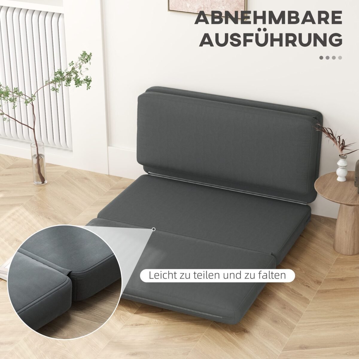 Transformuojama modulinė sofa-lova