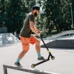Aliumininis triukų paspirtukas laisvajam stiliui