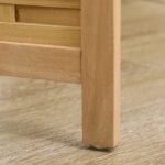 Sulankstoma trijų dalių kambario pertvara iš bambuko