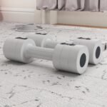 Hantelių rinkinys su reguliuojamu svoriu 2 x 2,5 kg