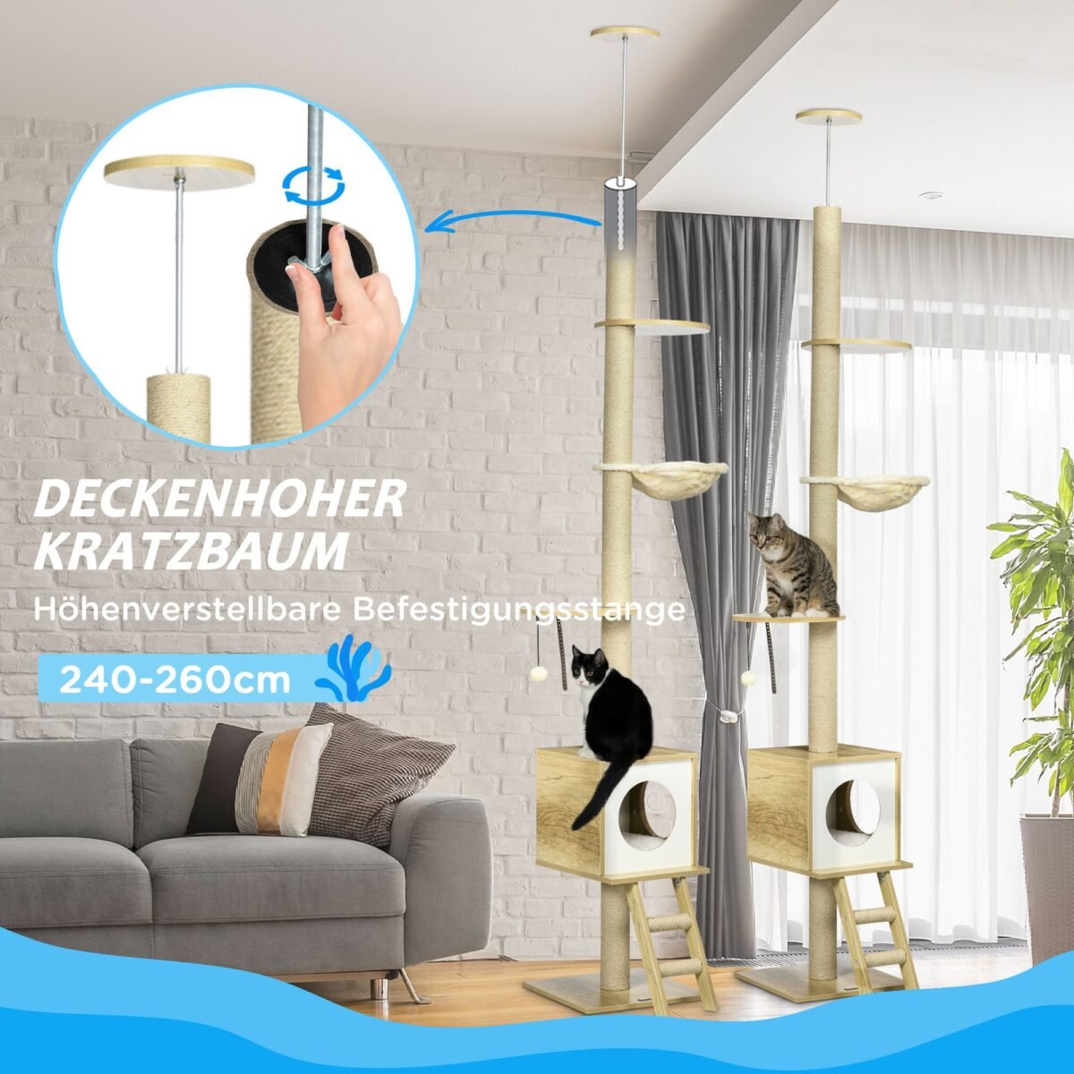 Reguliuojamo aukščio kačių draskyklė su apsauga nuo apvirtimo