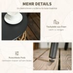 Atsparus oro sąlygoms 3 dalių PE rotango bistro rinkinys