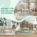 Vaikų sėdėjimo komplektas 3-8 metų vaikams su gyvūnų motyvais