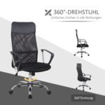 Ergonominė biuro kėdė su sūpavimu