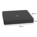 Smėliu pildomi, oro sąlygoms atsparūs skėčio stovo pagrindo svoriai