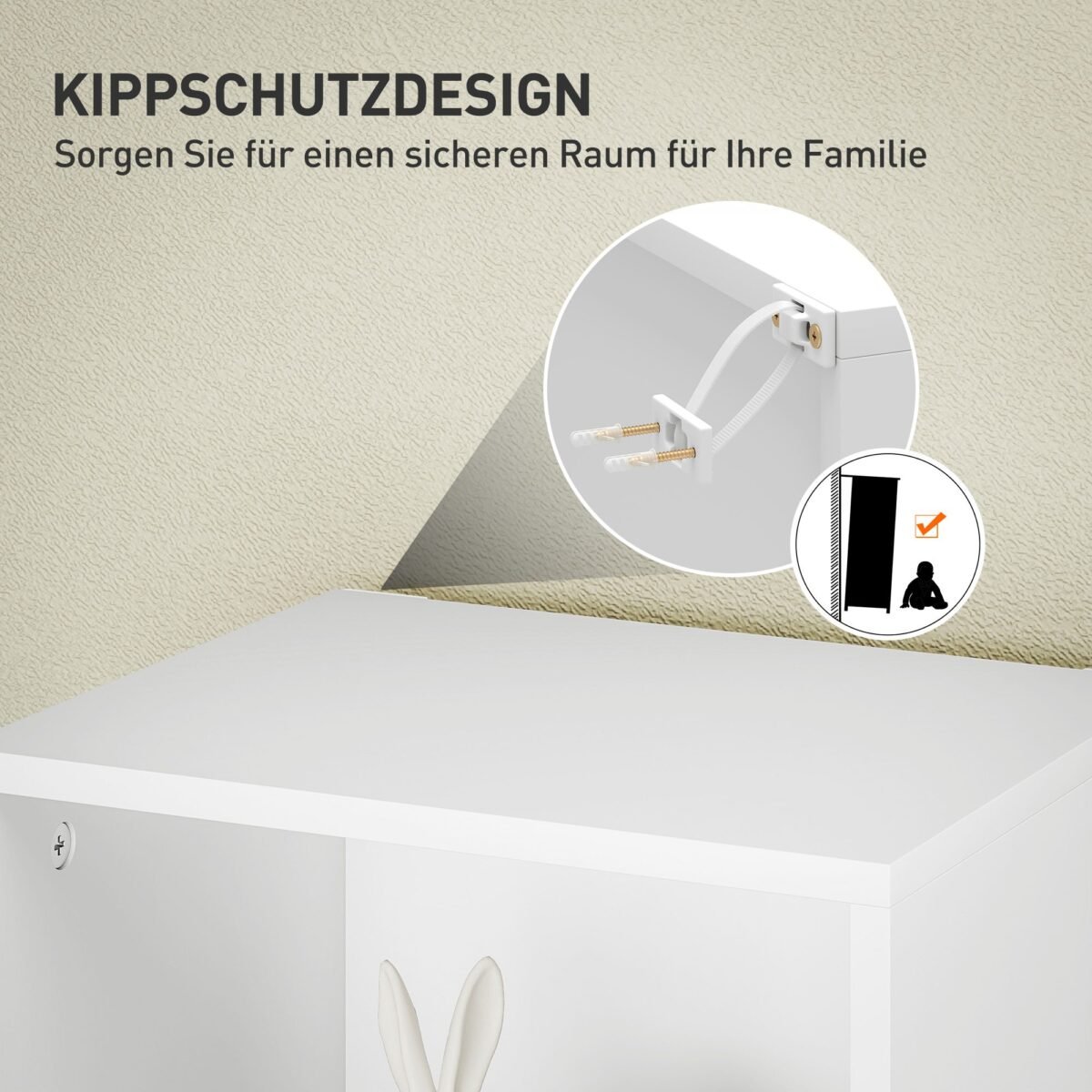 Knygų lentyna su reguliuojamomis lentynomis ir 5 skyriais