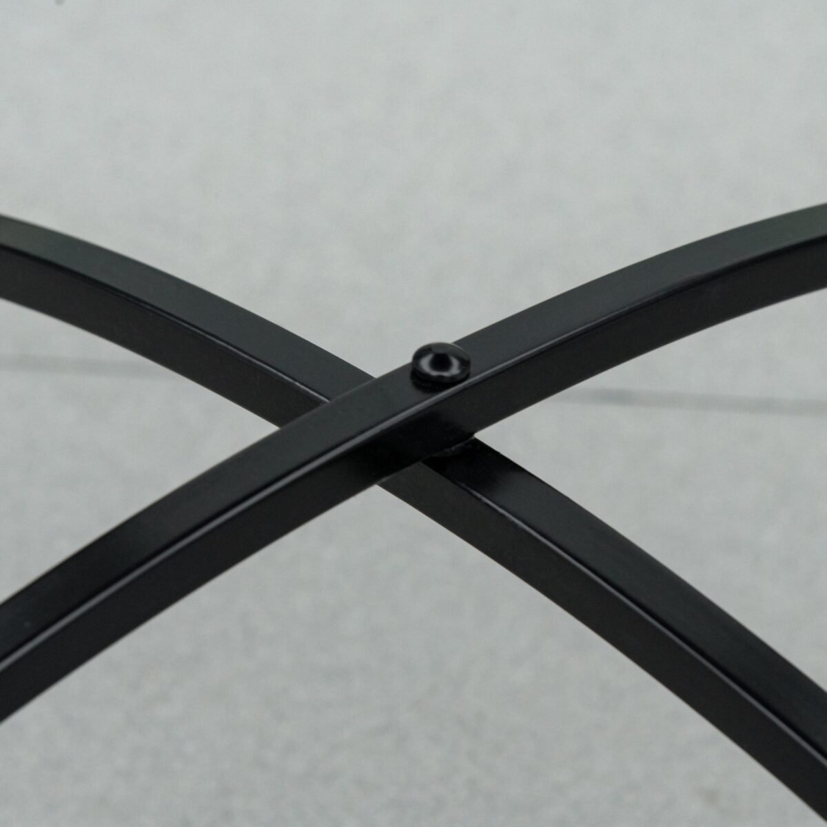 Apvalus lauko stalas su keraminės mozaikos stalviršiu, Ø60 cm