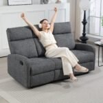 Trivietė poilsio sofa su individualiai reguliuojamais atlošais