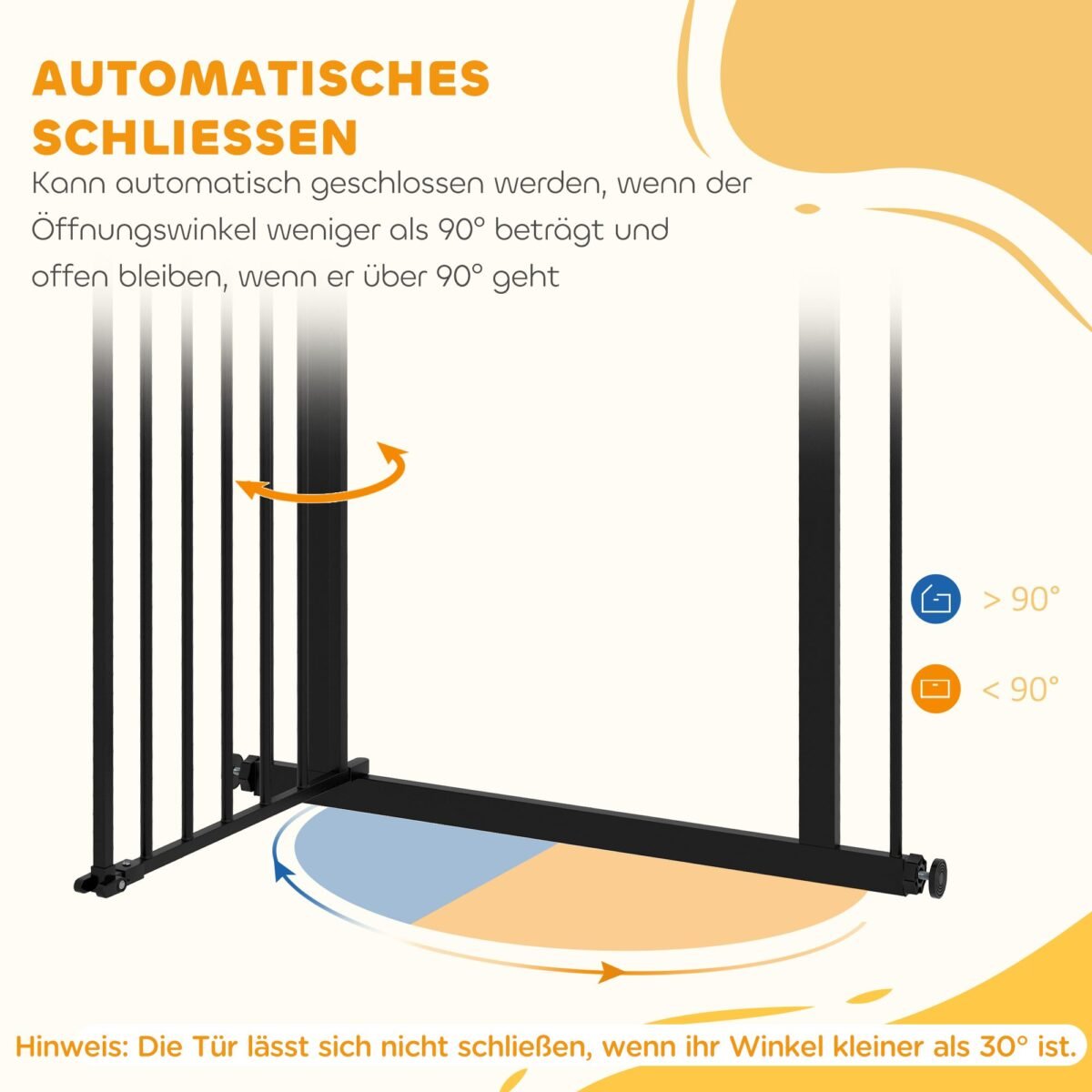 Metalinės durys su plastikiniu elementu ir prailginimu, 74–80 cm