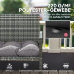 Lauko suoliuko pagalvėlė, atspari vandeniui ir UV spinduliams, 105x46 cm, 12,5 cm storio, su tvirtinimo dirželiais