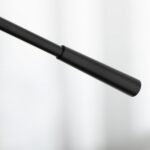 Reguliuojamo aukščio pramoninio dizaino pastatomas šviestuvas