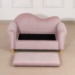 Vaikiška dvivietė sofa su daiktadėže