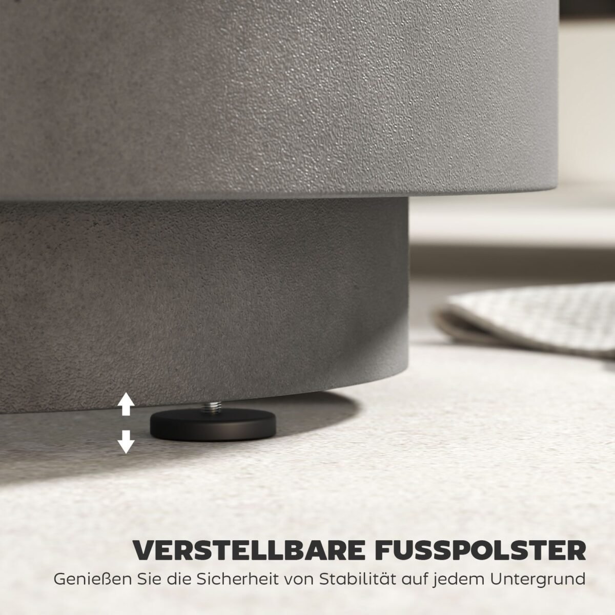 Daugiafunkcis lauko šoninis staliukas su integruotu ledo kibiru