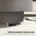 Daugiafunkcis lauko šoninis staliukas su integruotu ledo kibiru