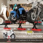 500 kg keliamumo reguliuojamo aukščio motociklo keltuvas