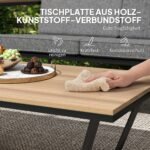 Sodo baldų komplektas 4 asmenims atsparus oro sąlygoms