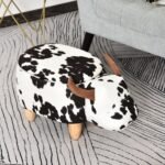 Dekoratyvinis pufas su daiktadėže, 62 x 35 x 36 cm