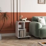 C formos pagalbinis staliukas su ratukais