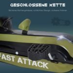 Vaikiškas pedalu varomas kartingas su rankiniu stabdžiu ir reguliuojama sėdyne