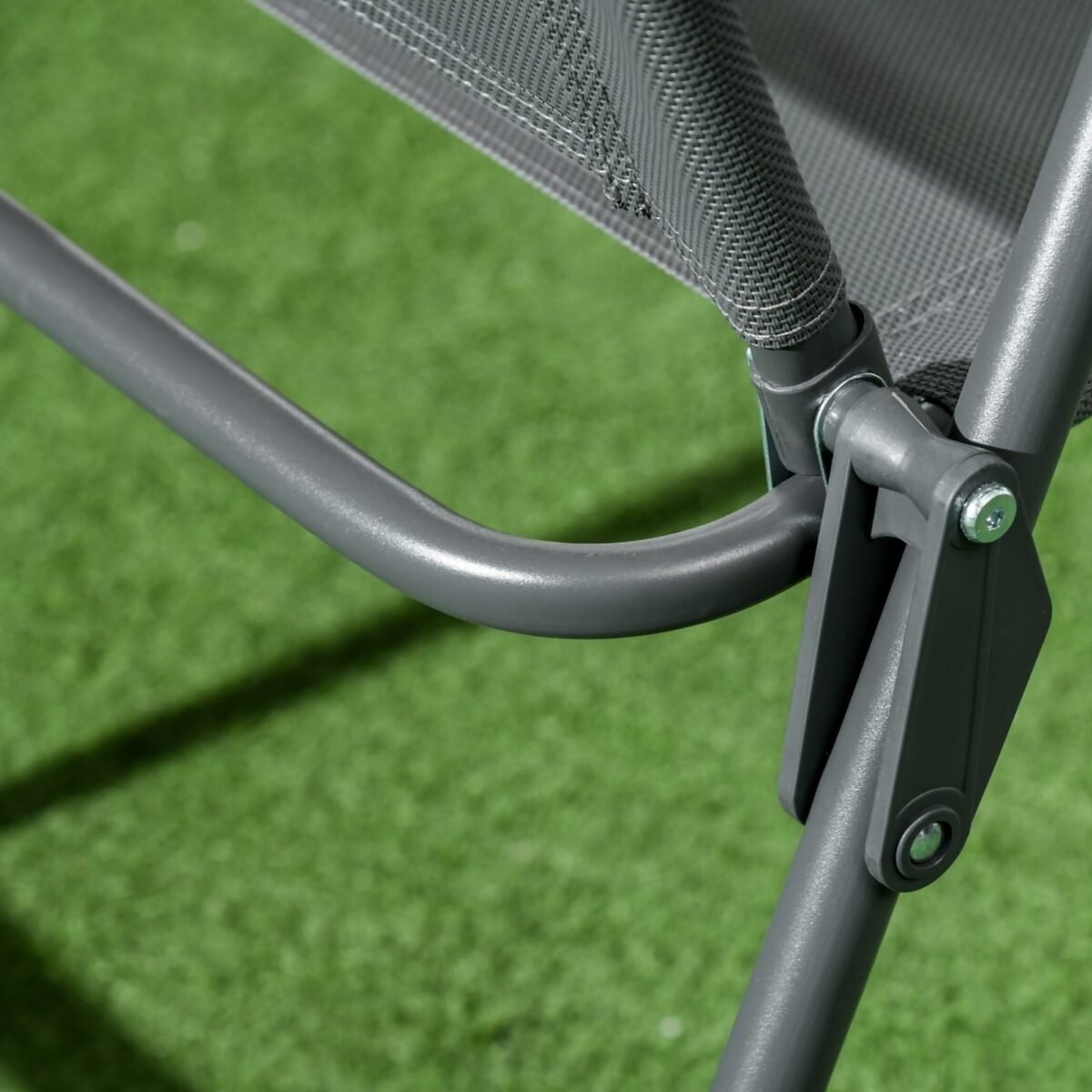 Sulankstomas 3 dalių bistro komplektas su stikliniu stalviršiu