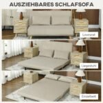 Velvetinio audinio sofa-lova su reguliuojamu atlošu ir 2 pagalvėlėmis