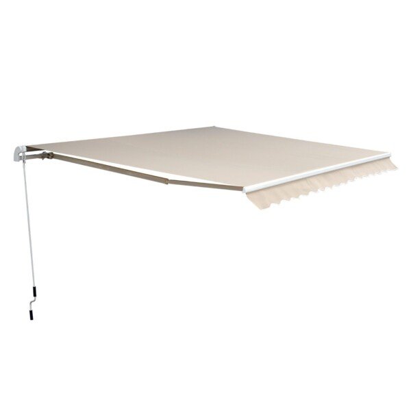 Kasetinė markizė su reguliuojamu pasvirimo kampu ir valdoma rankena – 4