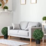 Dirbtinis rutulinis buksmedis, 52x40 cm, 2 vnt.