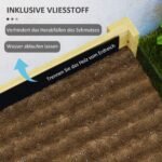Medinė aukšta lysvė su akrilinėmis šoninėmis plokštėmis