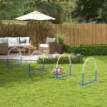 Šunų Agility rinkinys pradedantiesiems su 4 lankais