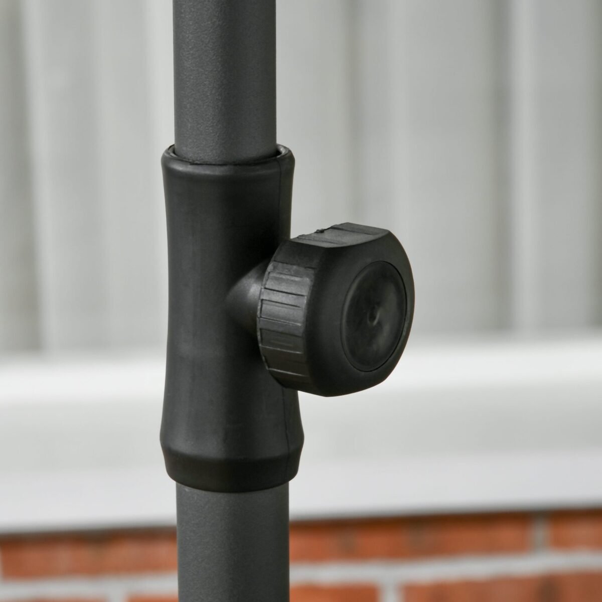 Paplūdimio skėtis su UV50+ apsauga ir reguliuojamu pasvirimu, 1,80 m skersmens