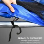 Patvari vandeniui atspari tramplino krašto apsauga 244 cm skersmens