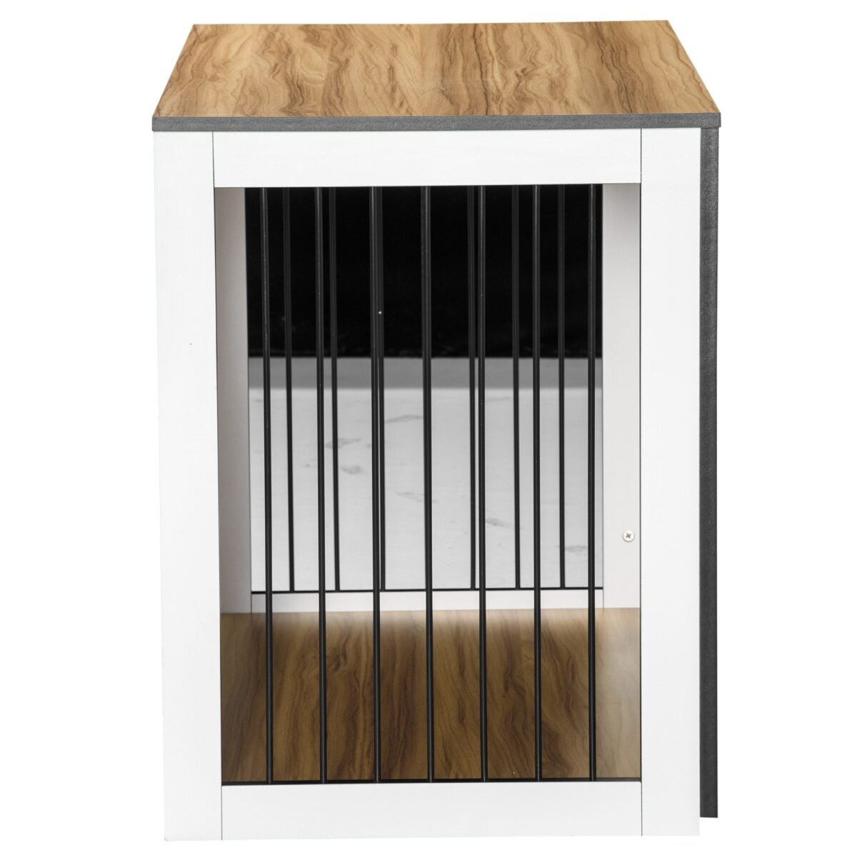 Šunų narvas-baldas su stalviršiu, skirtas mažiems ir vidutiniams šunims