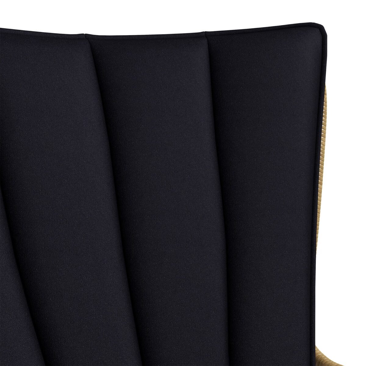 Boho stiliaus lauko bistro baldų komplektas iš PE ratano su pagalvėlėmis