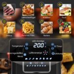 Daugiafunkcinė oro gruzdintuvė 6,5 L su 8 programomis