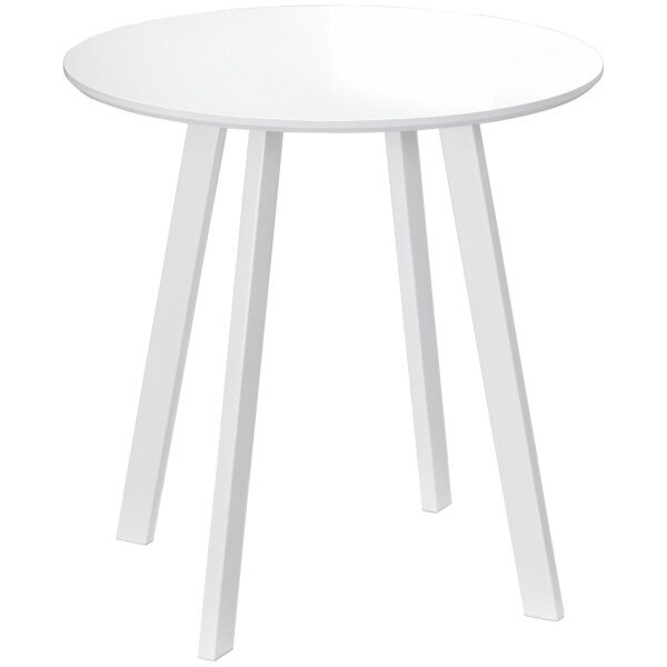 Apvalus valgomojo stalas dviem asmenims