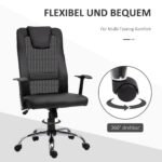 Ergonomiška biuro kėdė su juosmens ir galvos atramomis ir reguliuojamu aukščiu