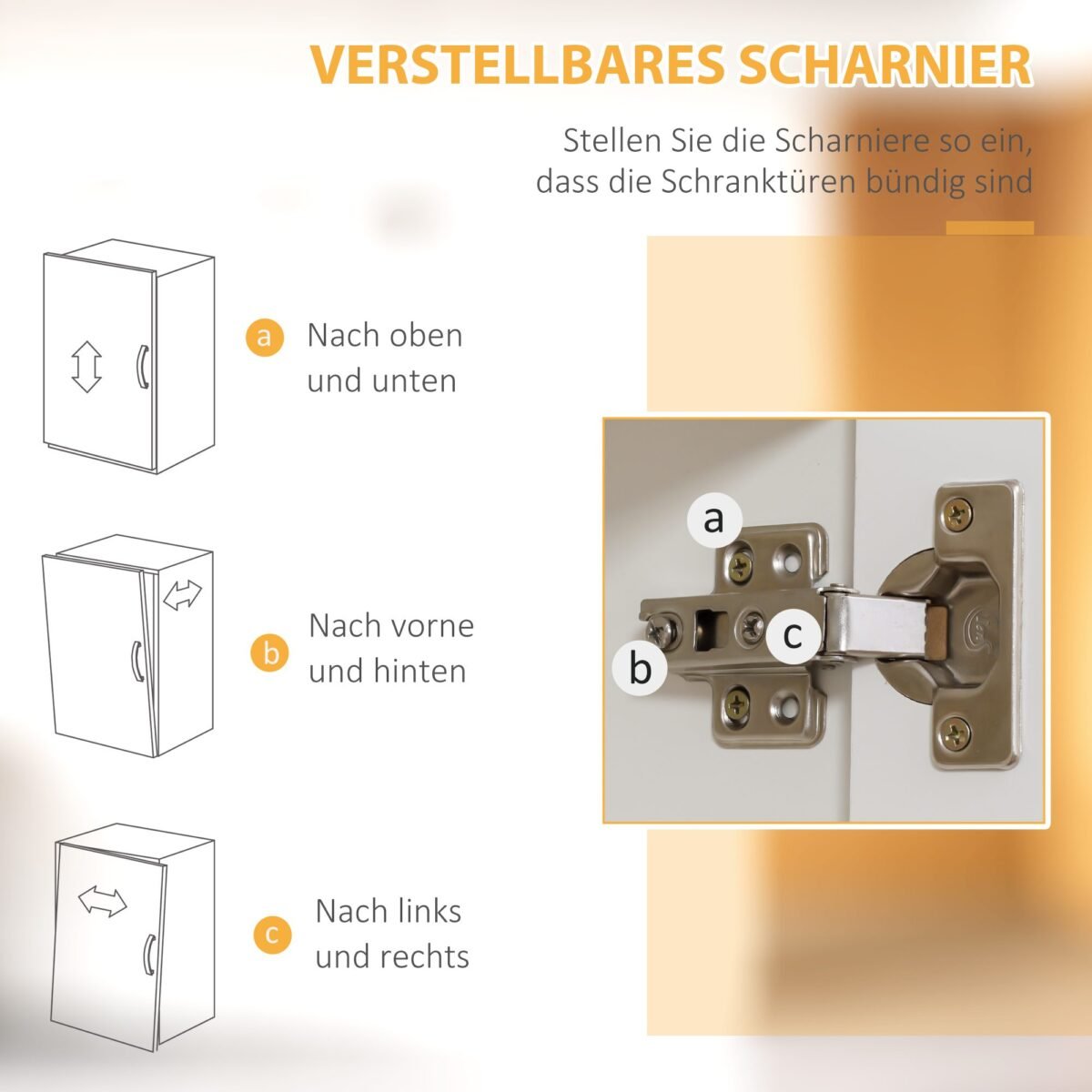 Kaimiško stiliaus virtuvės bufetas su uždaromis spintelėmis, atvira niša ir laidų valdymo anga