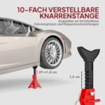 Atraminiai stovai, 3 tonų, reguliuojamo aukščio (2 vnt.)