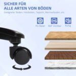 Tvirta biuro kėdė su 200 kg apkrova ir minkštu apmušalu