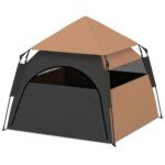 Nešiojama šunų palapinė dideliems šunims