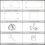 Modulinė batų spintelė, 12 skyrių, iki 24 porų batų