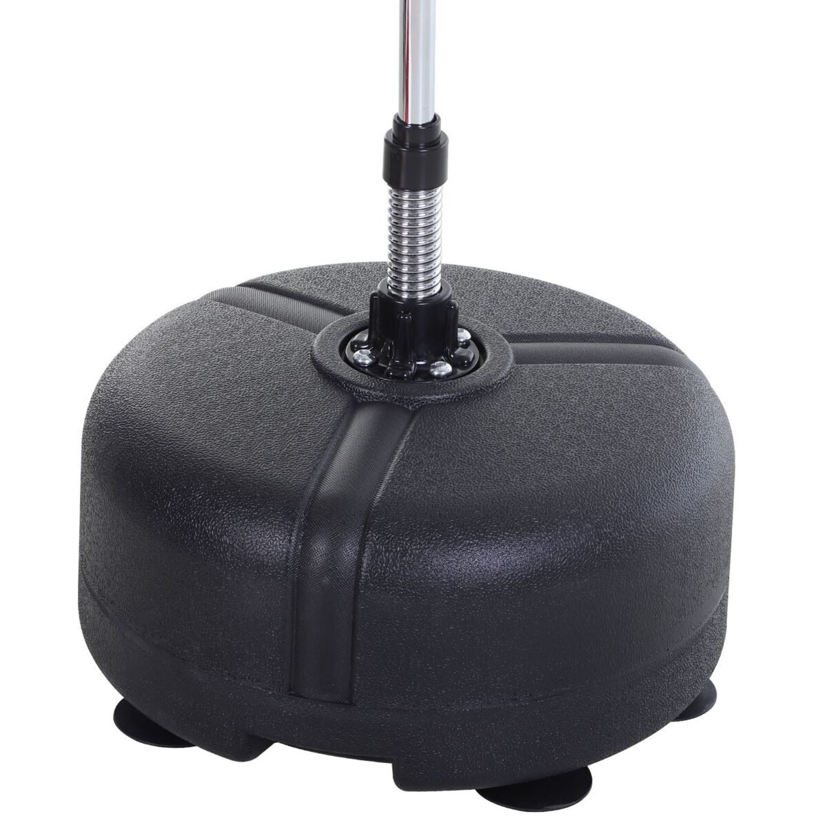 Reguliuojamo 136-154 cm aukščio pastatomas bokso kamuolys su bokso pirštinėmis