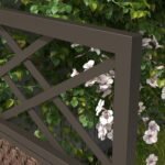 3 dalių lauko privatumo sienelė iš PE rotango