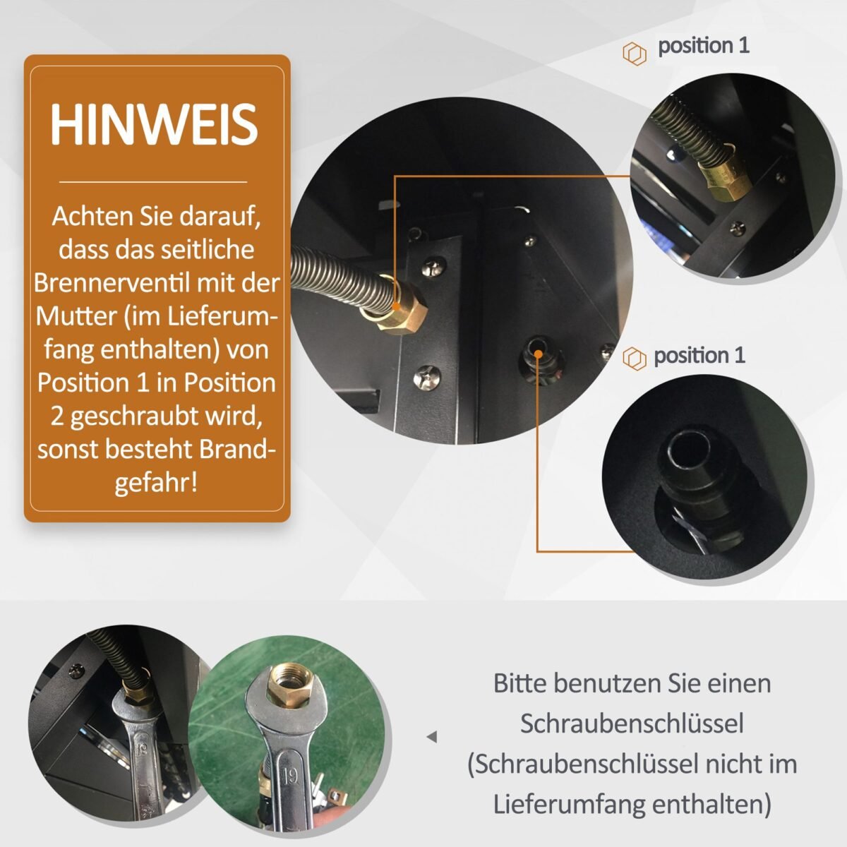 Mobilus dujinis grilis su 7 degikliais