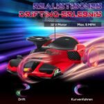 Driftinis elektrinis gokartas vaikams su reguliuojamu greičiu