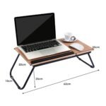 Nešiojamas sulankstomas darbo stalas (Juoda)