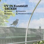 Šiltnamio danga atspari UV spinduliams ir vandeniui 6 x 10 m