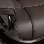 Pasukamas relaksacinis krėslas su pakoja ir supimo funkcija